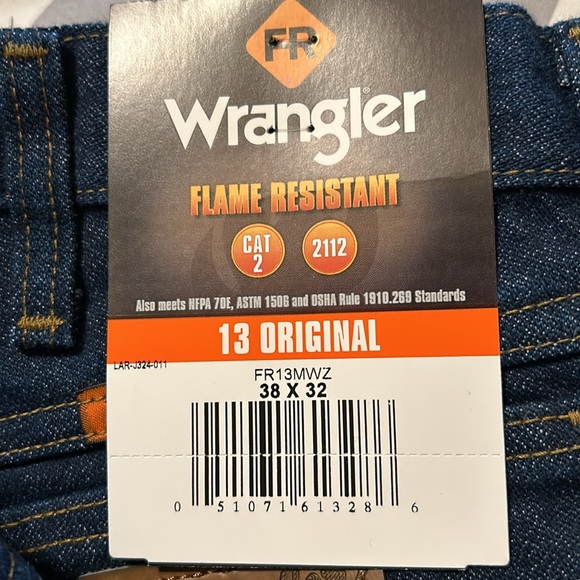 Wrangler FR Jeans - New with tags - Picture 4 of 4
